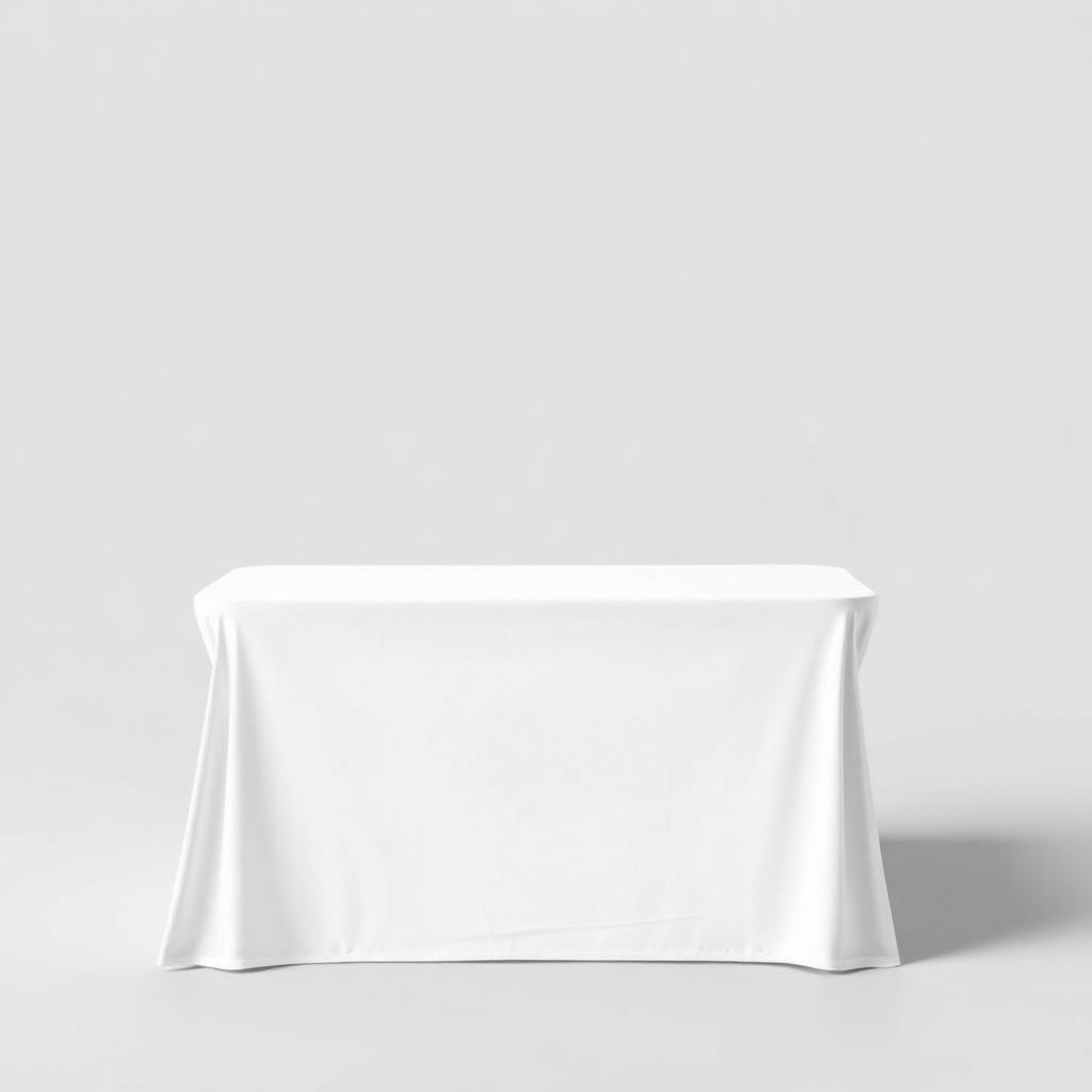 Stretch-Fit Trade Show Table Cover